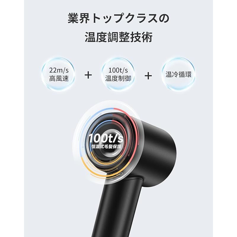 Laifen ライフェン ドライヤー SWIFT 大風量 速乾 高濃度2億