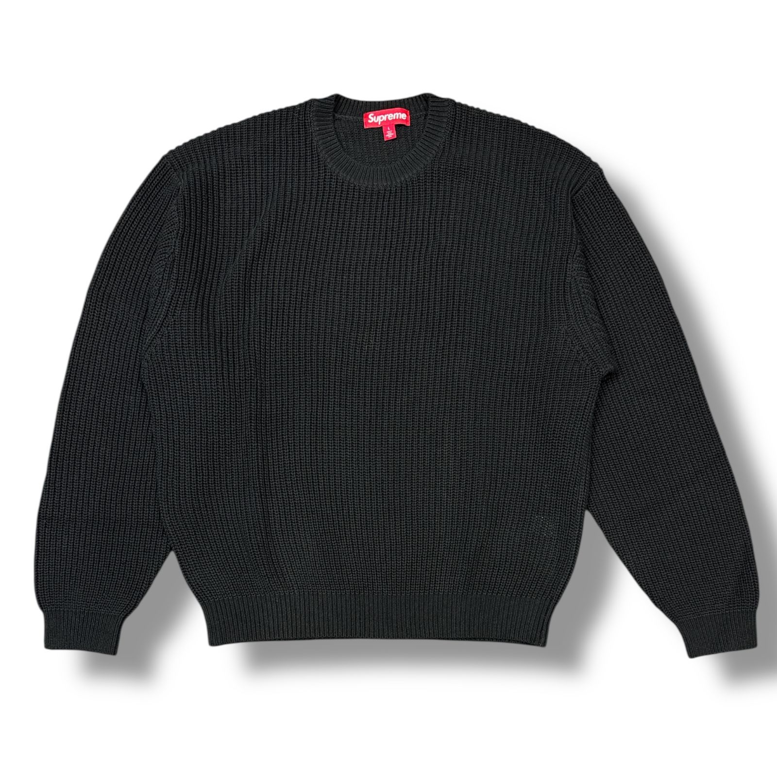 Supreme ロゴプリント セーター S ブラック Supreme ロゴプリント セーター S ブラック