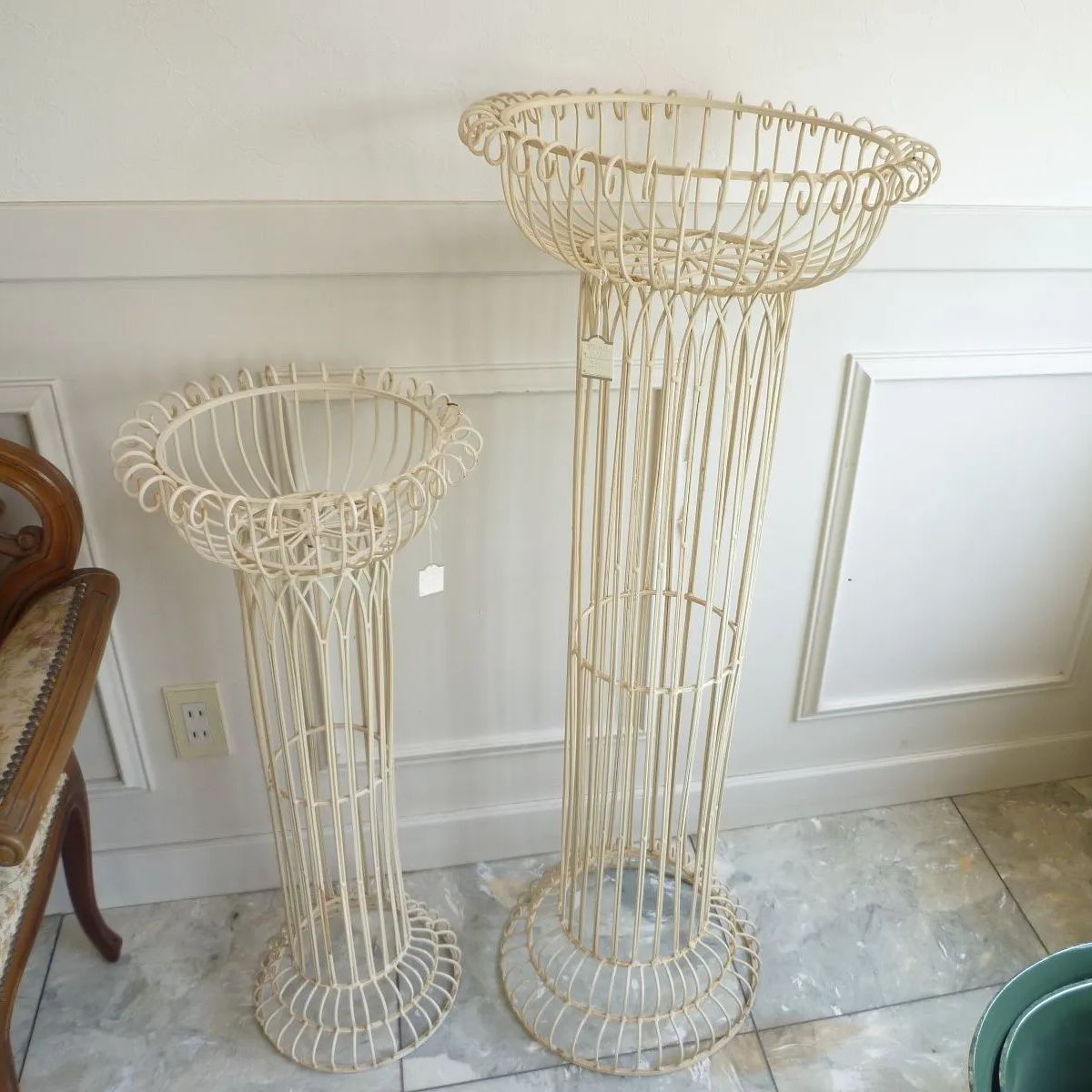 プラントホルダー大小set 一部サビあり