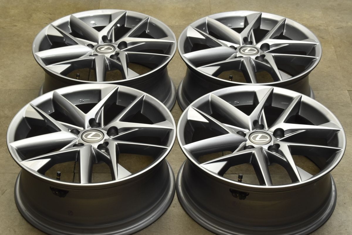 新車外し品】レクサス LBX Elegant 純正 17in 7J +40 PCD114.3 4本 