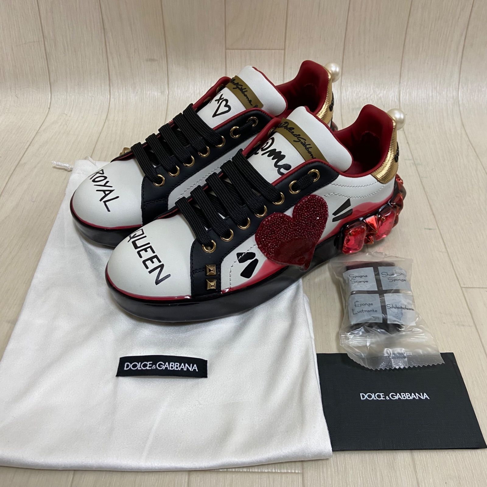 鑑定済み】Dolce & Gabbana スニーカー - Portofino メルトスニーカー 