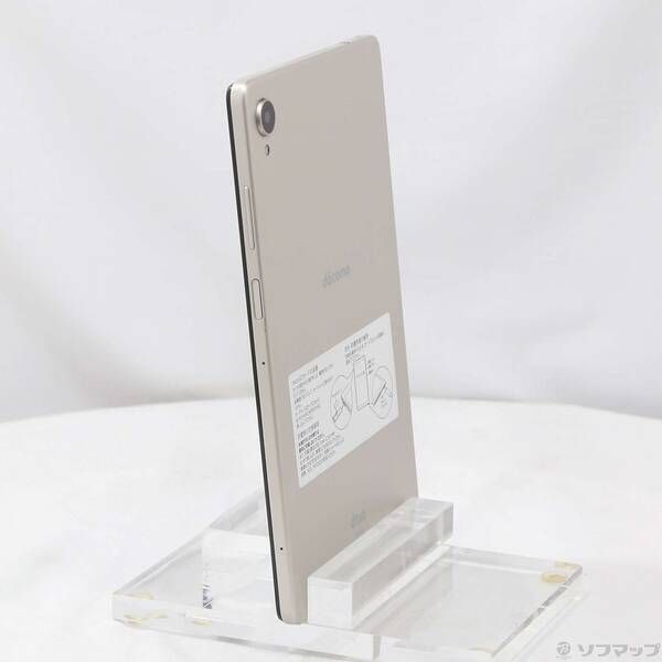 中古品〕 dtab compact 64GB ゴールド d-42A docomo【262