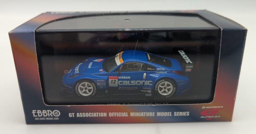 エブロ Calsonic IMPUL Z SuperGT'05 NO.12 楽天市場】エブロ 1/43 スーパーGT 2005 カルソニック インパル