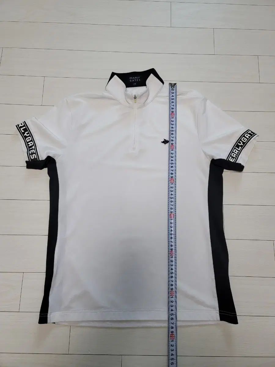 PEARLY GATES パーリーゲイツ ジップアップ 半袖Tシャツ