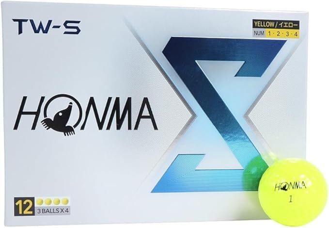 新品 ホンマ TW-X 2024年モデル イエロー 3ダース ゴルフボール HONMA