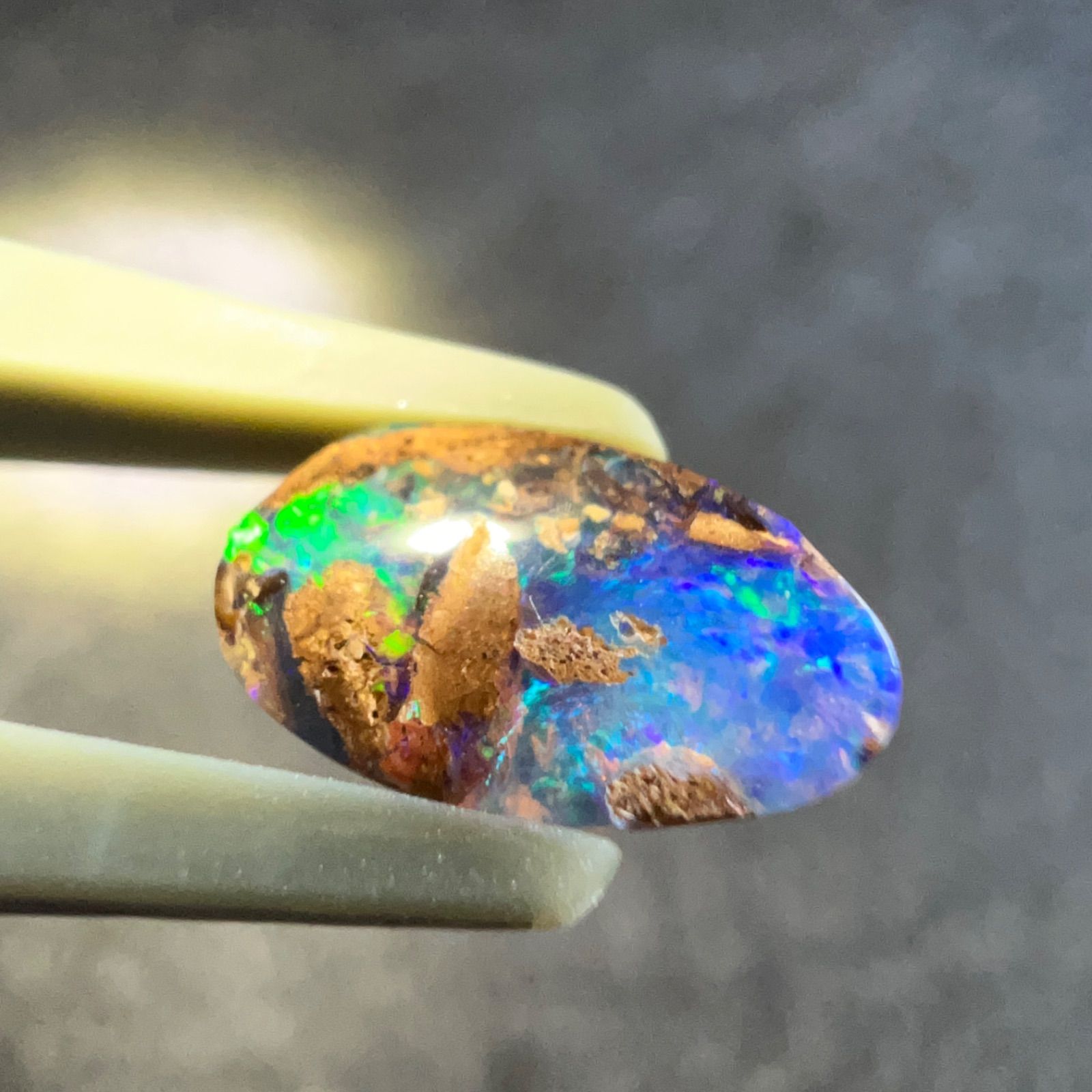 ウッドオパール ボルダーオパール ルース P801 - メルカリ