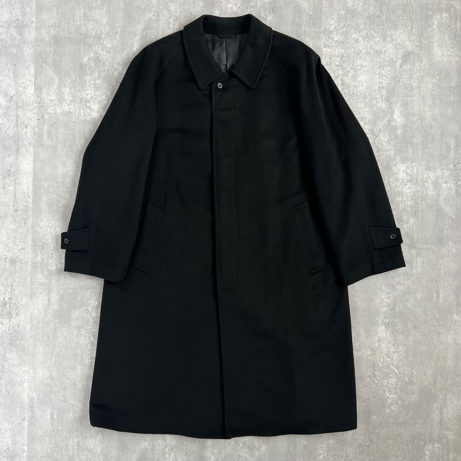 東京スタイル ピュアカシミヤ100 ロングコート 黒 日本製 【公式通販】