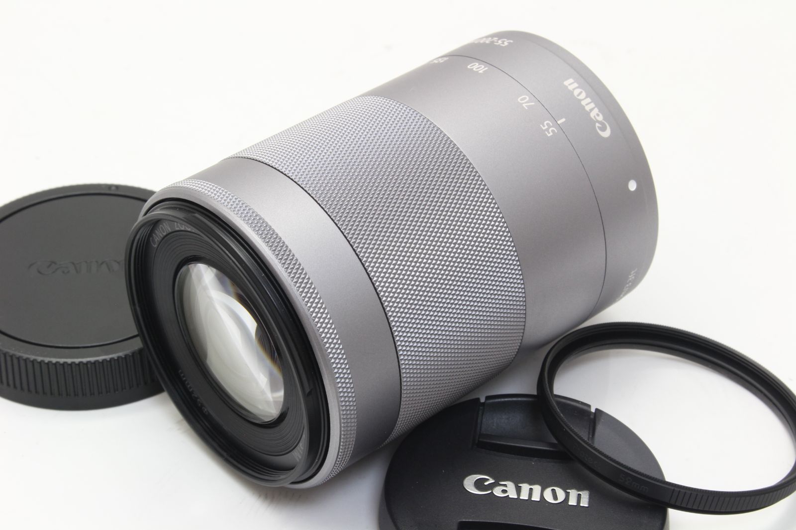 AA (新品級) Canon キヤノン EF-M 55-200mm F4.5-6.3 IS STM