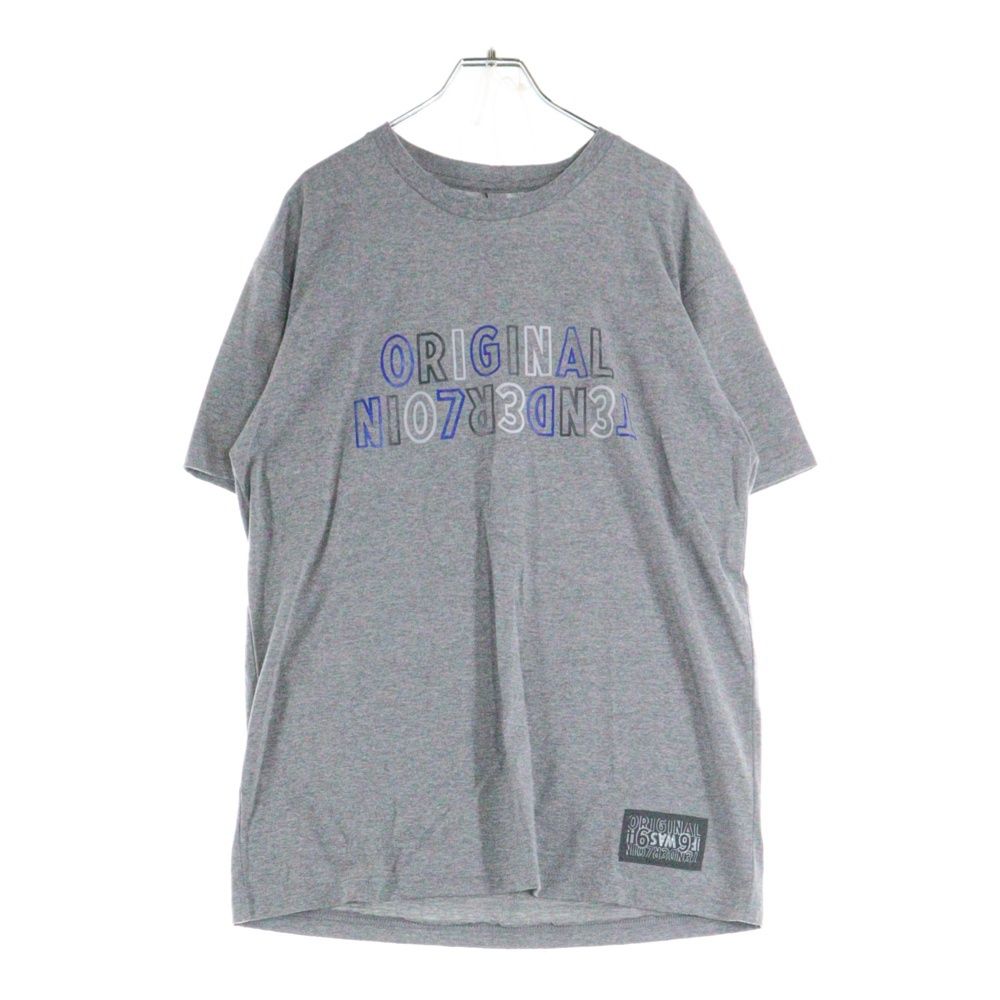 TENDERLOIN テンダーロイン 22SS TEE 2B フロントロゴプリント 半袖Tシャツカットソー グレー