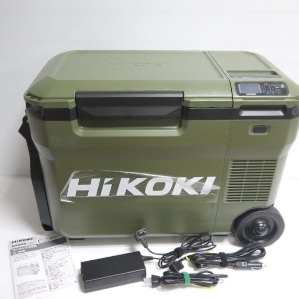 HiKOKI 冷温庫 オリーブグリーン 大型 HiKOKI 冷温庫 クーラーボックス グリーン HiKOKI 大型クーラー