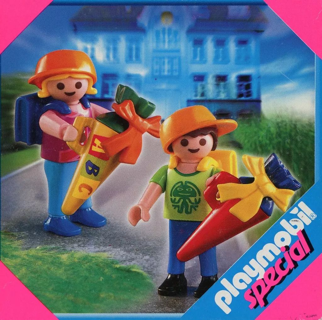 中古】おもちゃ スペシャルシリーズ 登校中の子どもたち 「playmobil 
