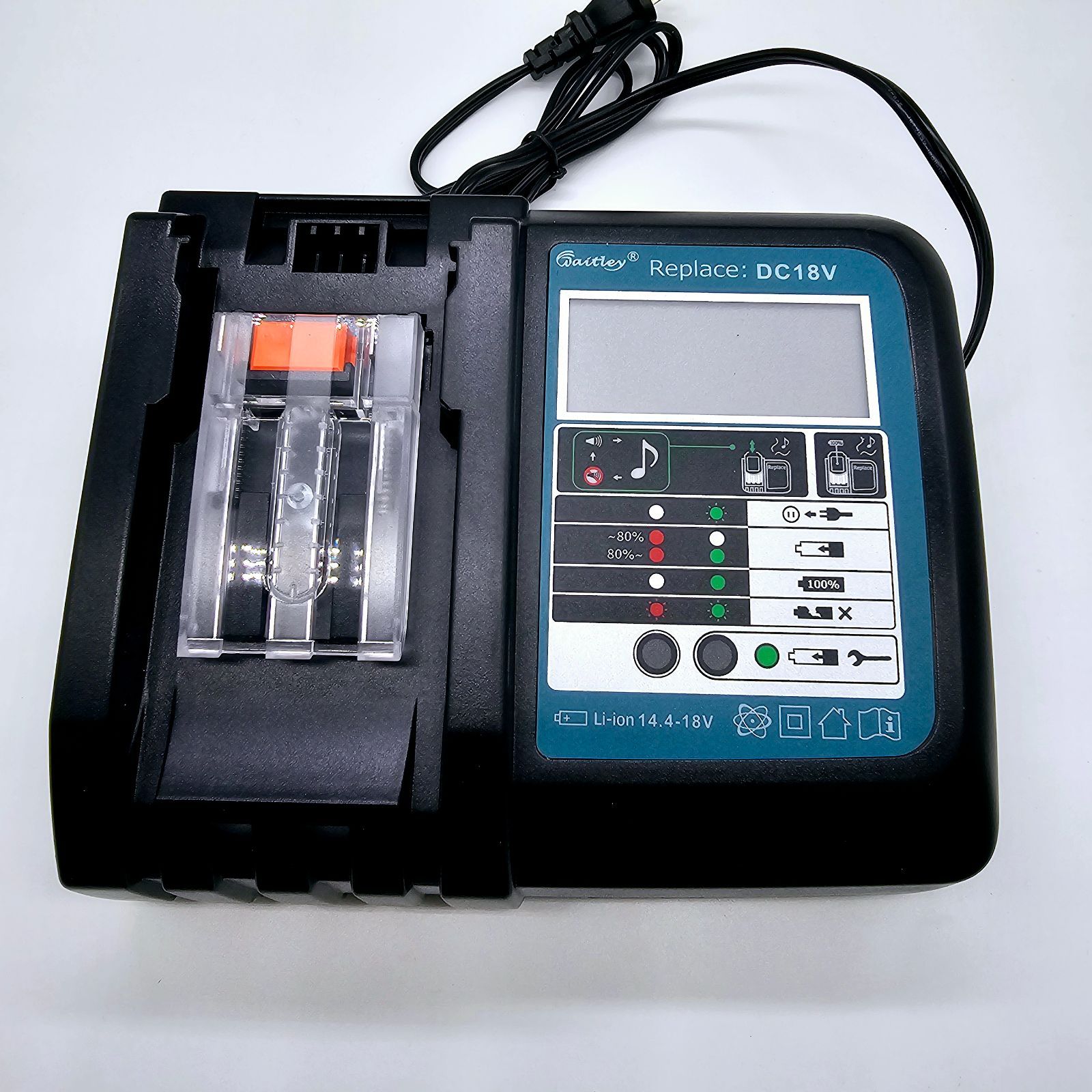 18Vバッテリー2個-充電器セット