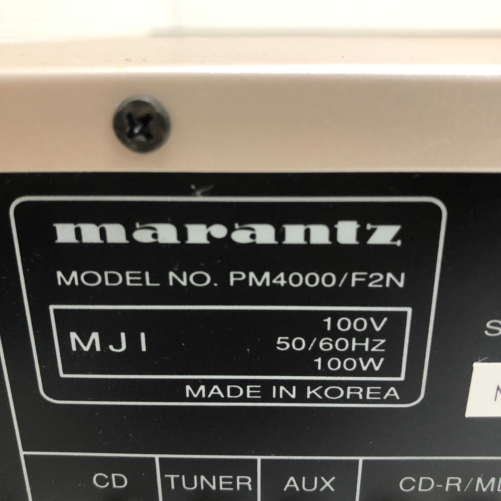 送料込 マランツ marantz PM4000 /F2N AMPLIFIER プリメイン