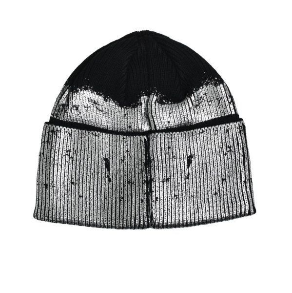 BREATH foil print knit cap