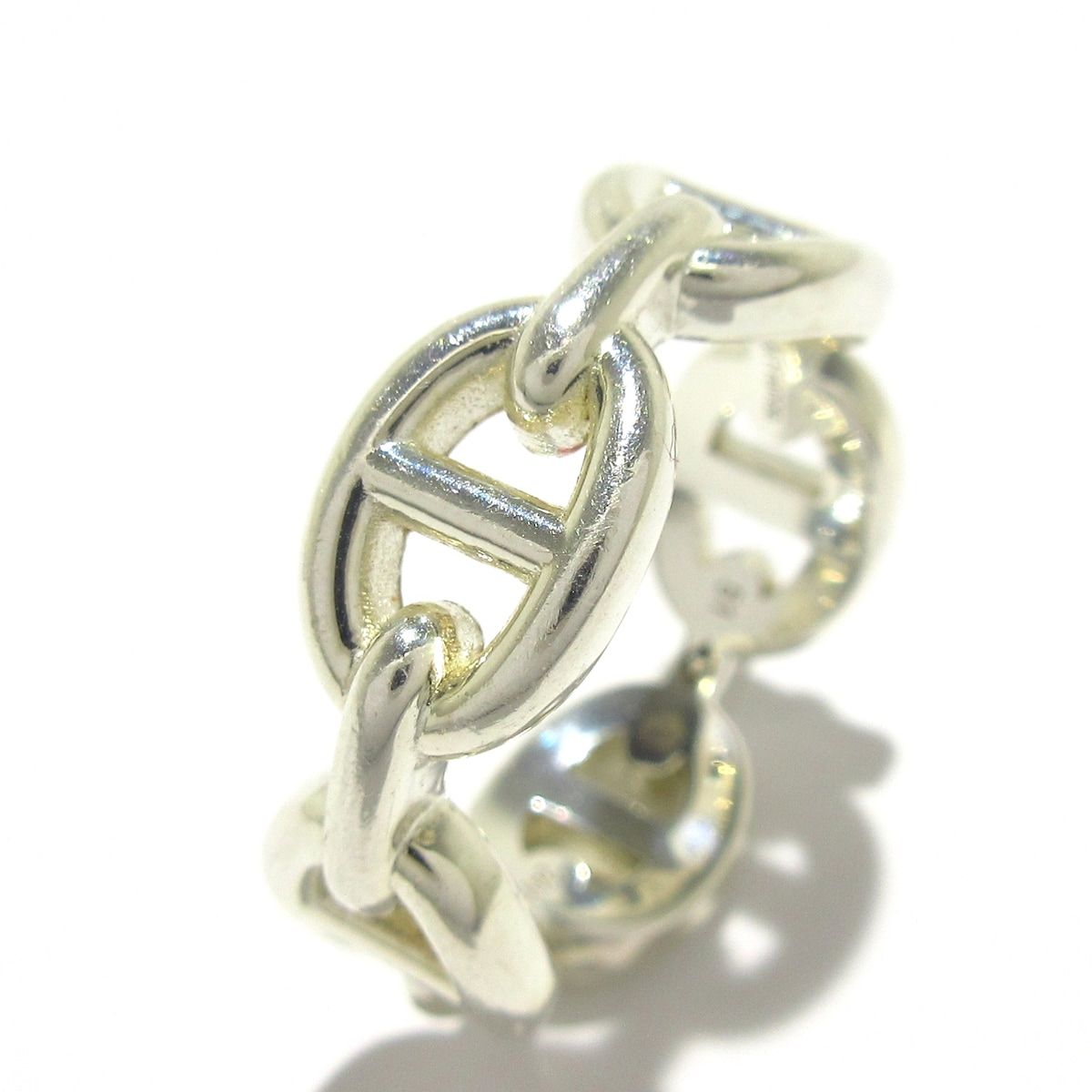 エルメス 最新HERMES 51サイズ メンズピンキーリング可能 アンシェネ