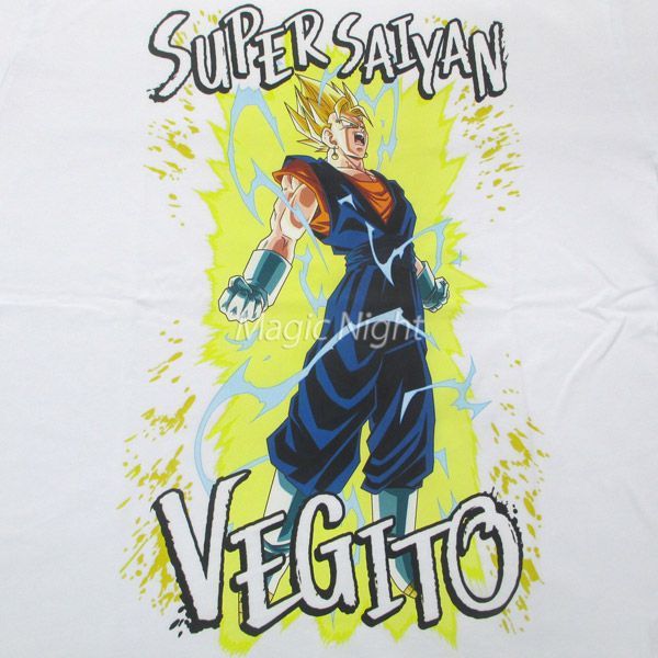 超ベジット Tシャツ 白 【ドラゴンボールZ スーパーサイヤ人 スーパー