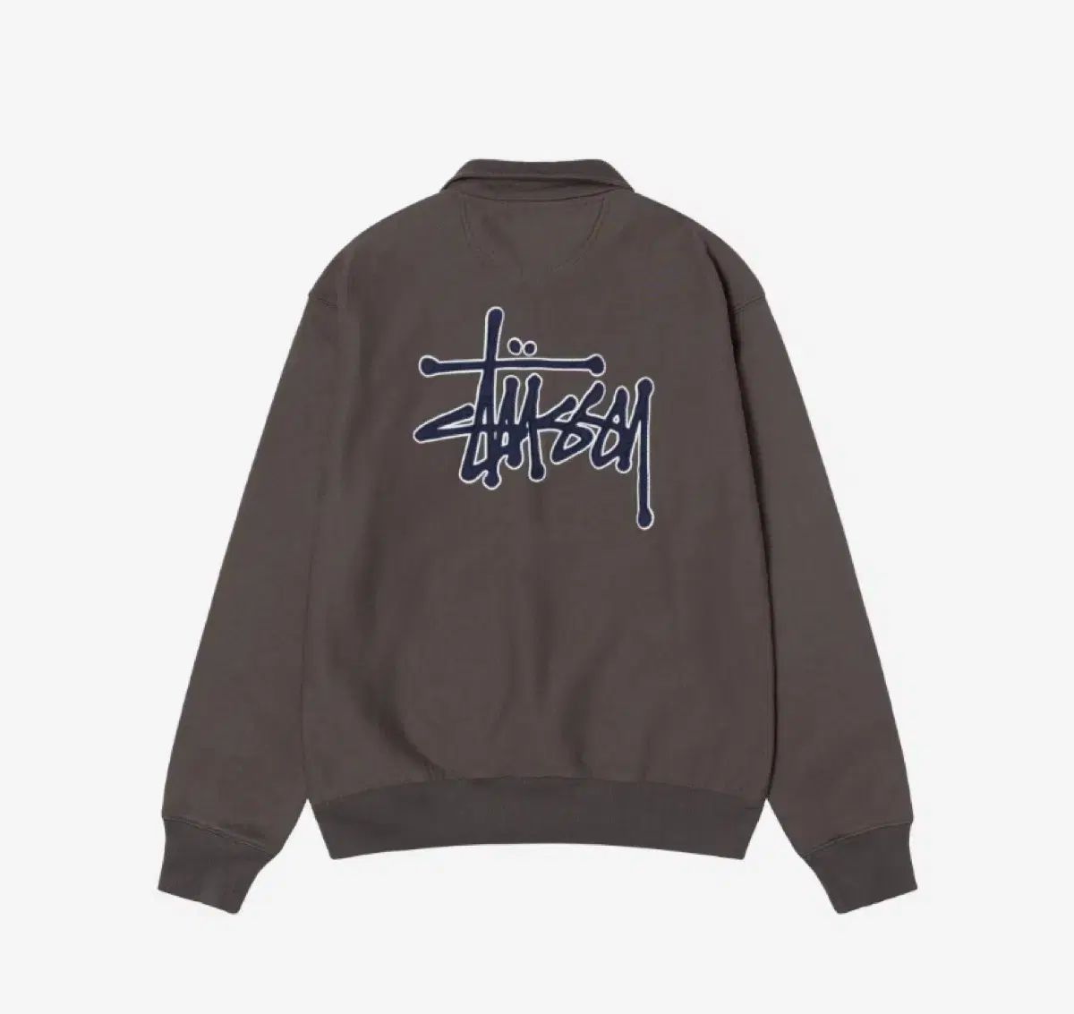 雷市場（ポンジャン）商品韓国直送】 L STUSSY(ステューシー) x デニム 涙 ハーフ ジップ フリース チャコールグレー - メルカリ