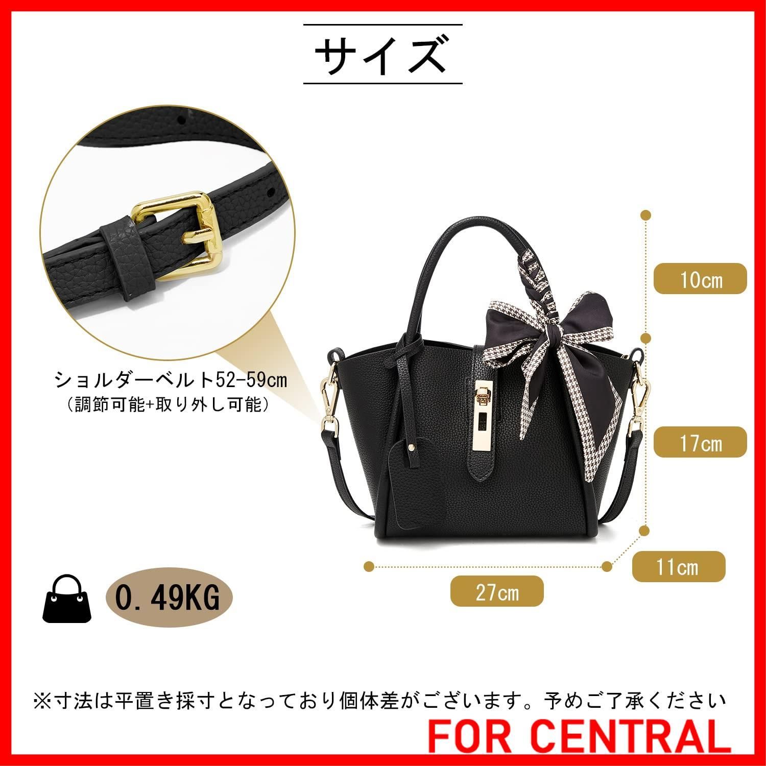 数量 FOXLOVER ショルダーバッグ レディース ハンドバッグ ミニカバン かごバッグ 斜めがけ 小さめ鞄 シルクスカーフ付き