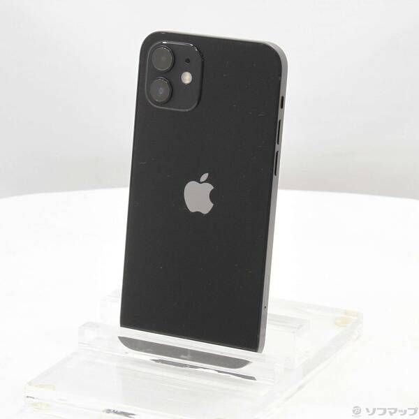 ブラック 64GB MGHN3J⁄A iPhone12 iPhone 0 MGHN3J／A APPLE 〔中古