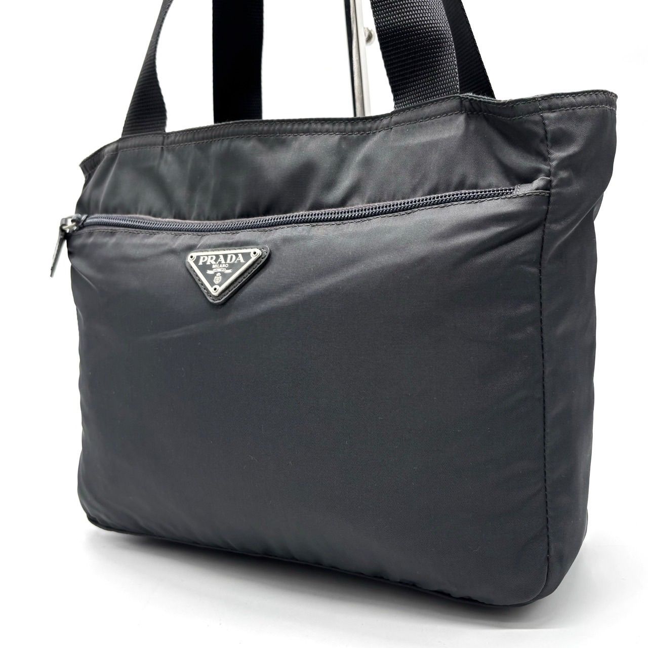 ✨美品✨プラダ トートバッグ 三角プレート 肩掛け テスートナイロン