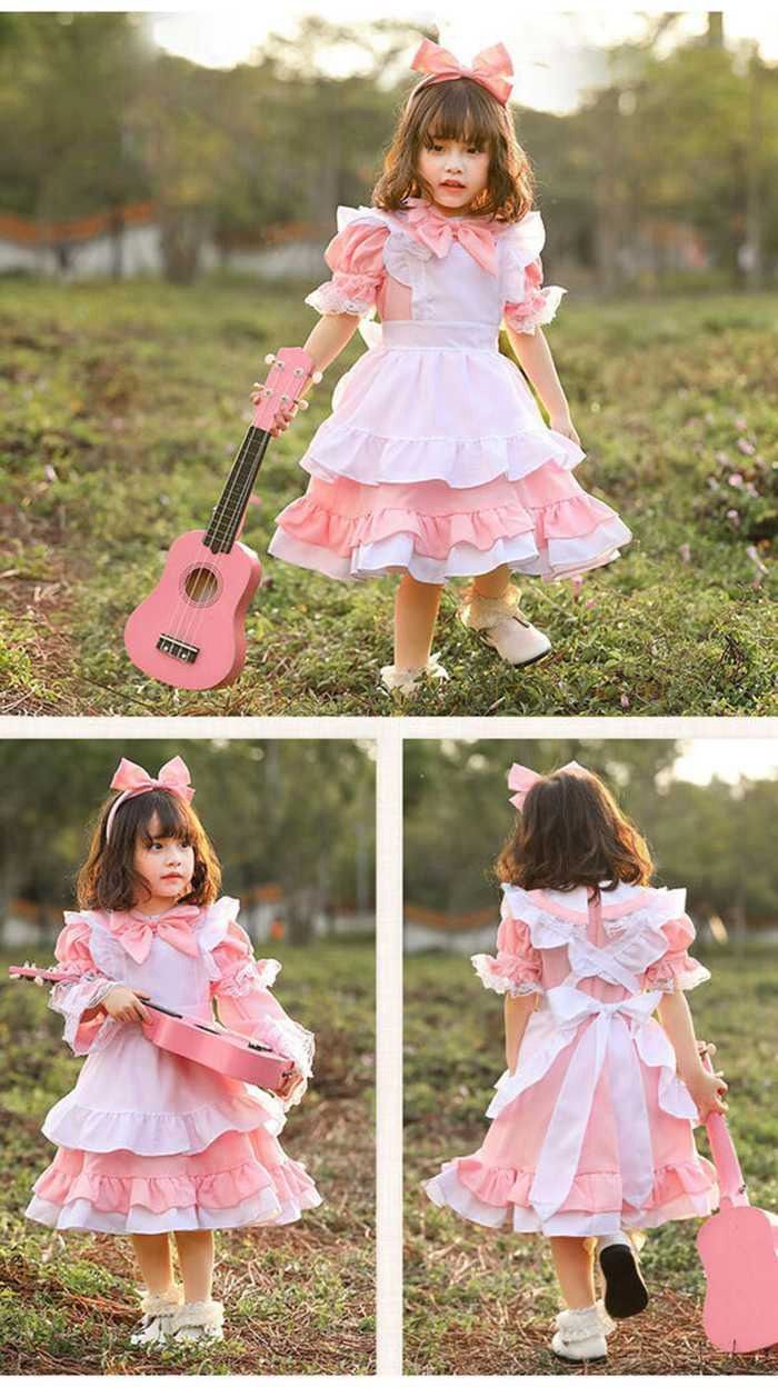 メイド服 女の子 クラシカル ロイヤルメイド ワンピース キッズ メイド 髪飾り付き 蝶結び エプロン 子供コスチューム ハロウィン衣装 子供 コスプレ ベビー 女の子 エプロン 子供用 ハロウィン仮装 ハロウィーン 変装 7Oba468 WWW_TRAVELLANDINDIA_COM