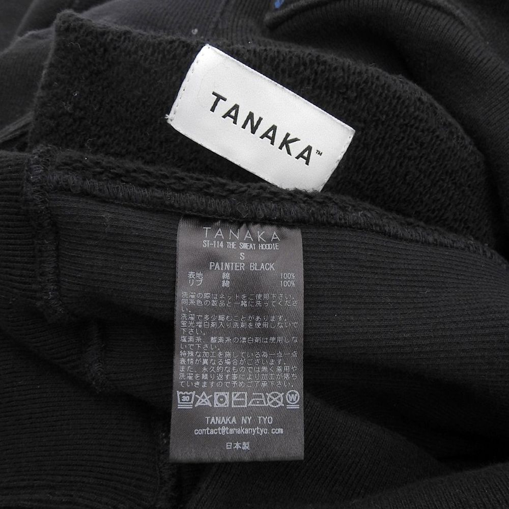 TANAKA タナカ 新品同様 THE SWEAT HOODIE コットン100% トップス