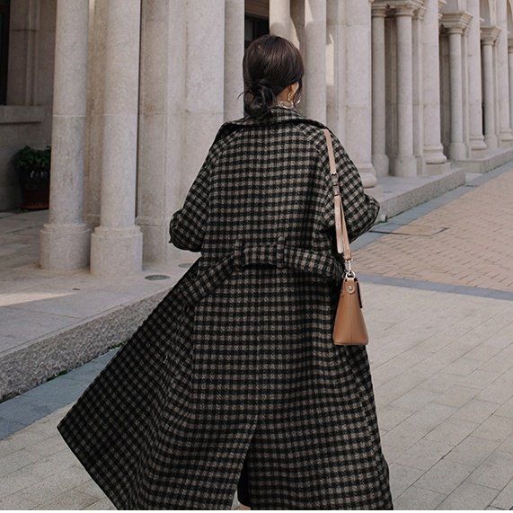 アウター コート 上着 ロング丈 長袖 襟付き 前開き ポケット かわいい