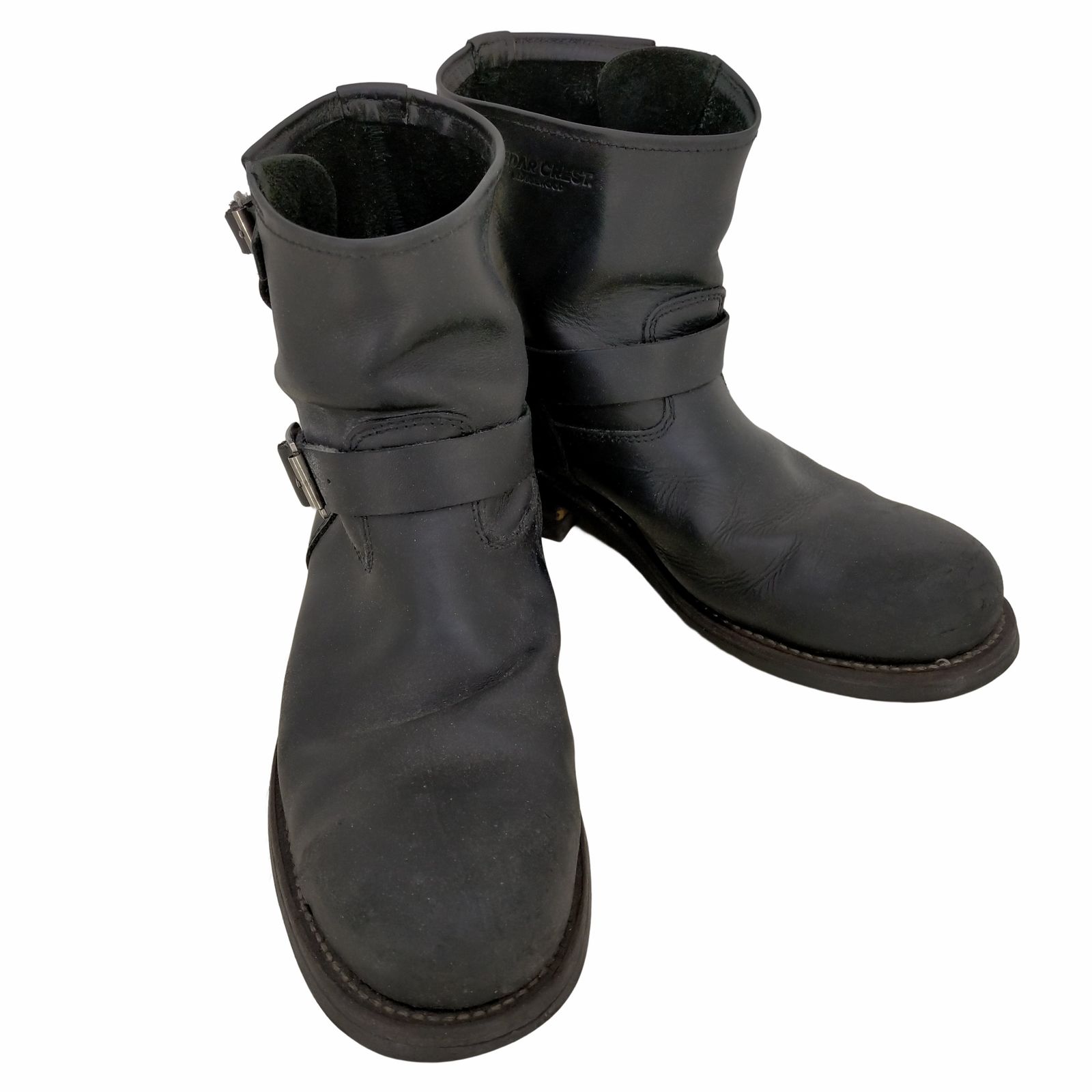 セダークレスト CEDAR CREST エンジニアブーツ レザー 本革黒 セダークレスト CEDAR CREST エンジニアブーツ レザー 本革 黒