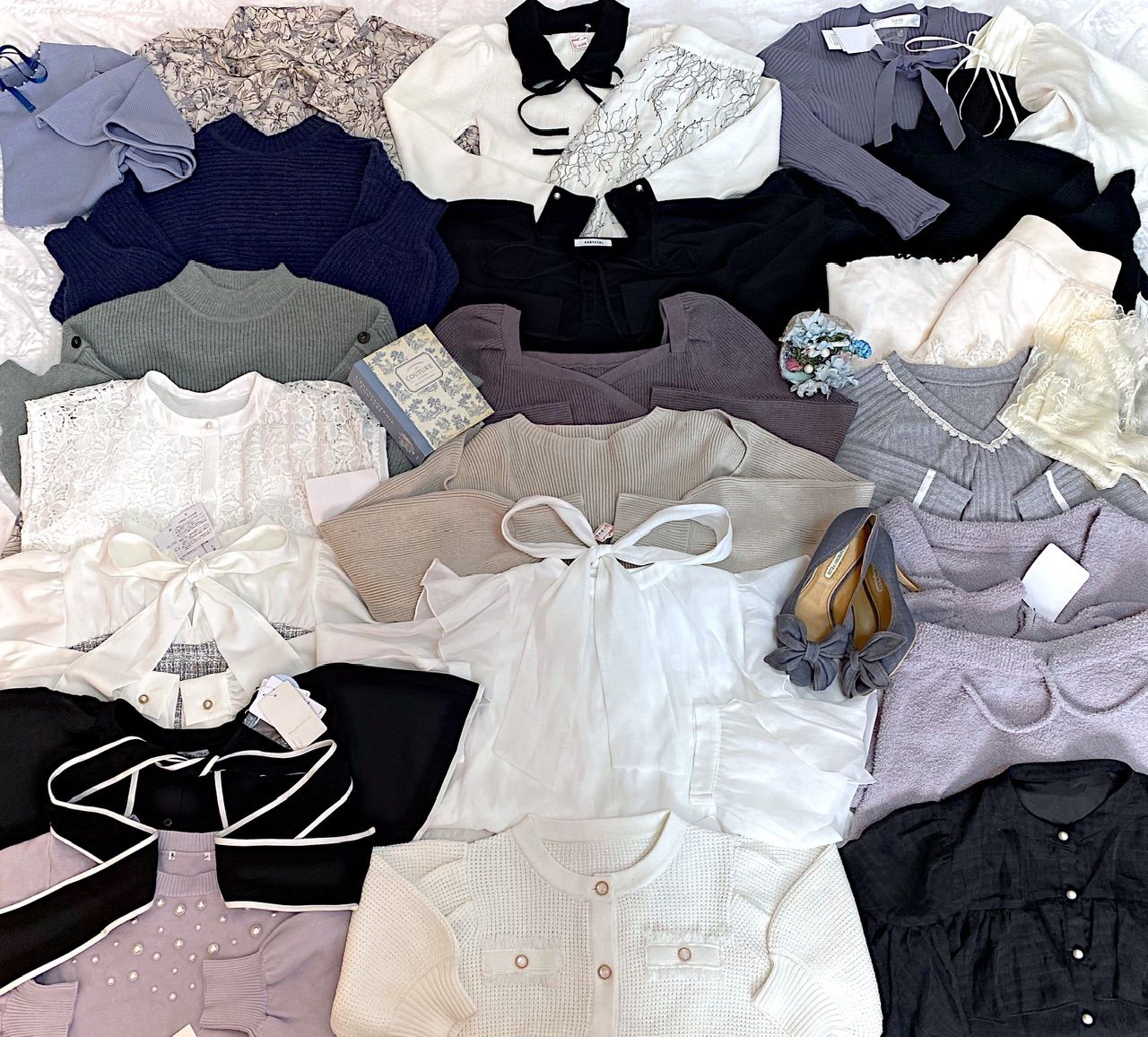 美人百花 寒色系ブルベレディース服セットコーデ売り♡ バレンタイン 