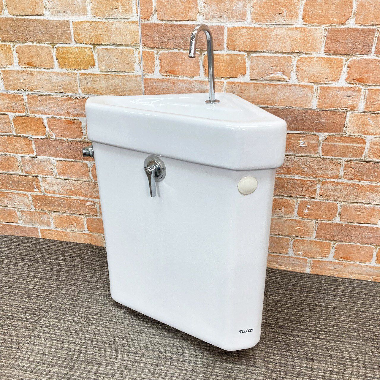 床下排水 コーナートイレ