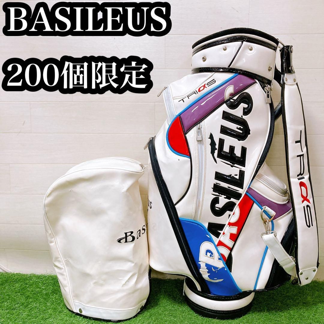 トライファス　バジレウス　3点式　プロモデル　限定200 キャディバッグ　希少 トライファス バジレウス 3点式 プロモデル 限定200 キャディバッグ