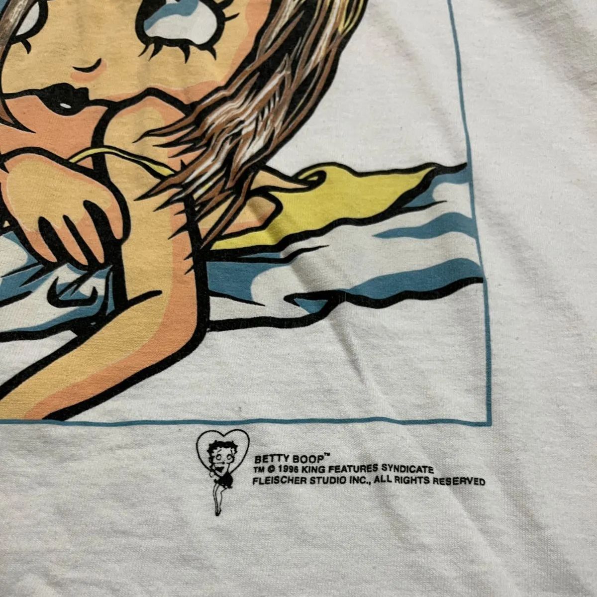 BETTY BOOP 激レア XL相当 ロン毛 白ボディ 90s 00s - メルカリ
