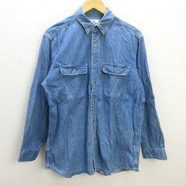 Levi's VINTAGE 90s サドルマンタグ オレンジタブ デニムシャツ