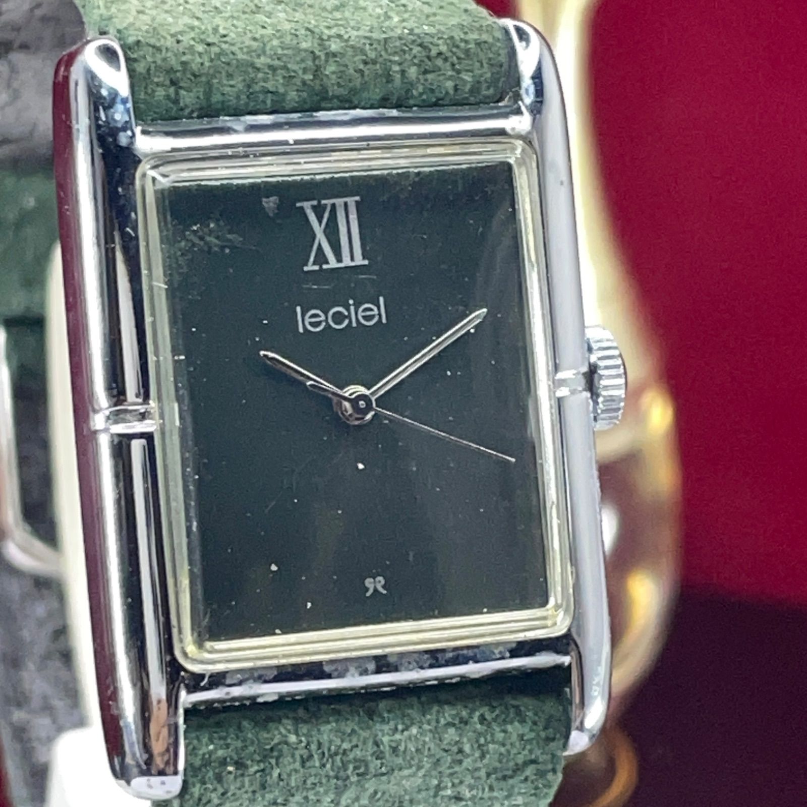 希少 SSケース デッド未使用 70s SEIKO leciel 手巻 腕時計