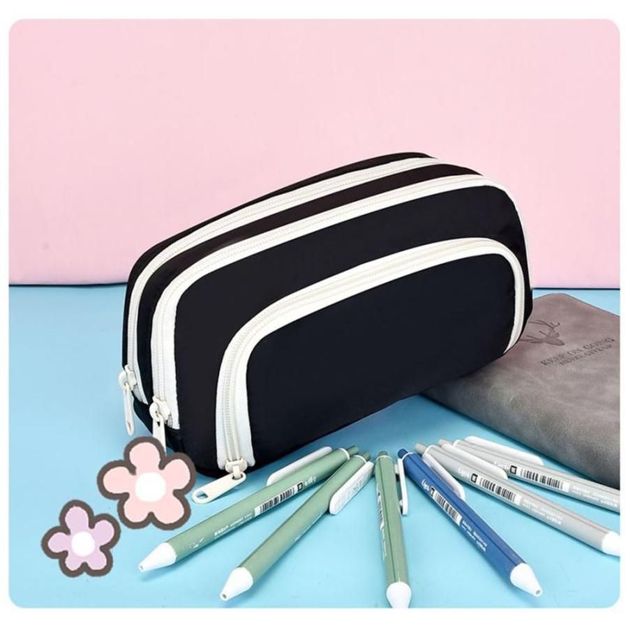 豊富な，お買い得 ️ペンケース スノーマン グッズ ポーチ 筆箱 収納