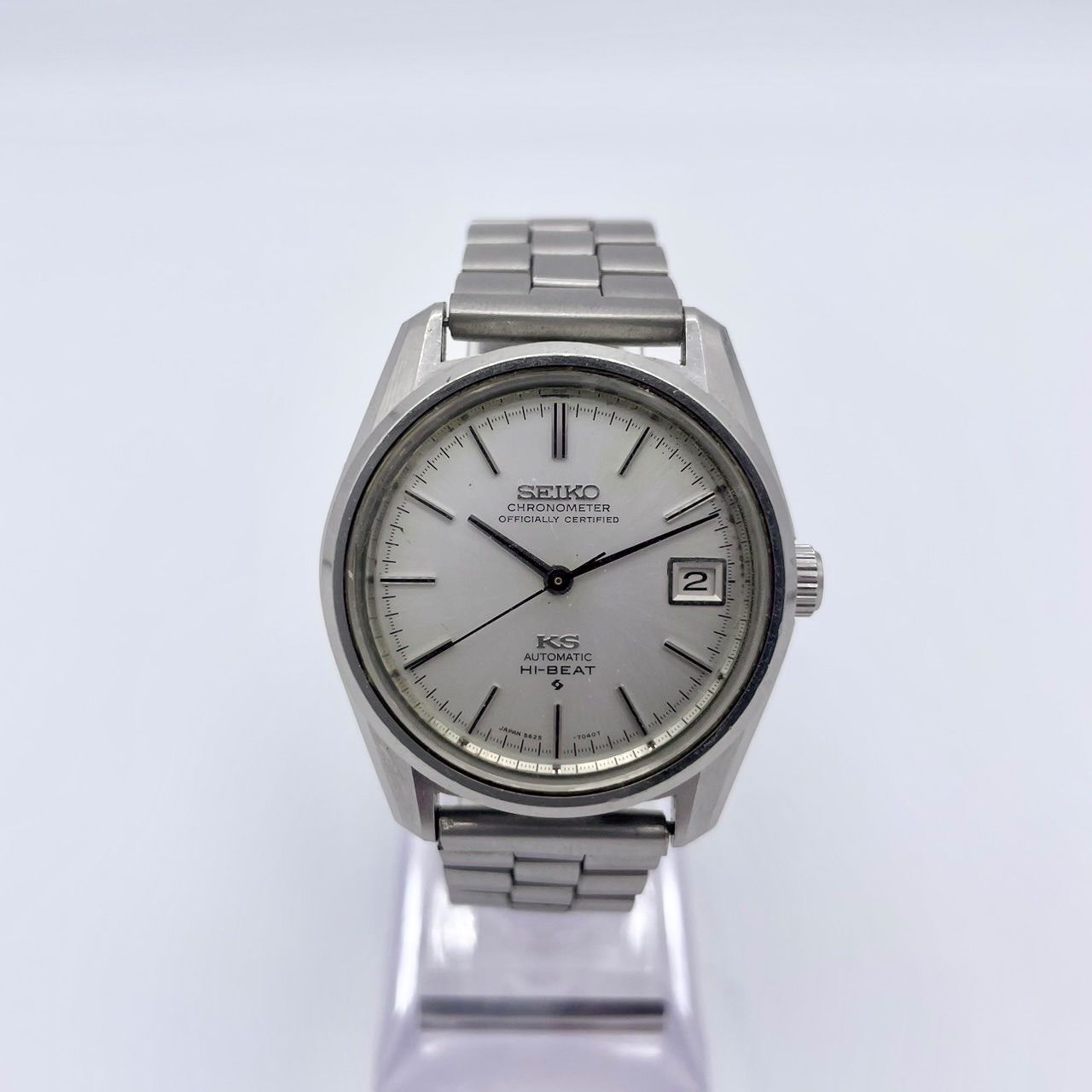 OH済み　SEIKO KS KingSeiko AT 5625-7040腕時計 1969年製 キング セイコー アンティーク 5625-7040 デイデイト クロノ