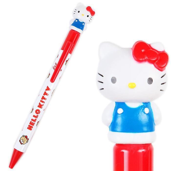 ハローキティ Vivitix バラ マスコットボールペン sanrio ハローキティ マスコットボールペン : サンリオ