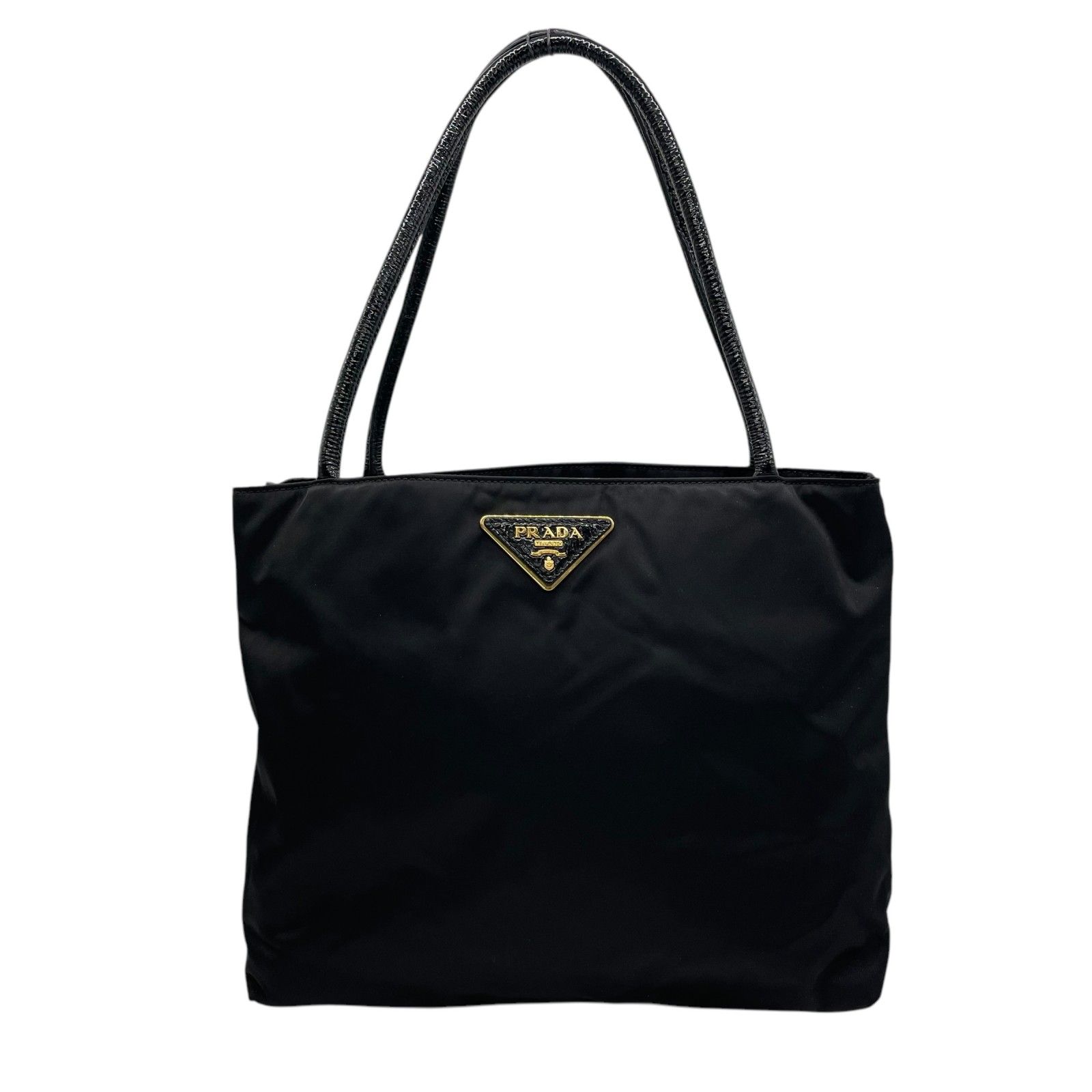 美品 プラダ PRADA トートバッグ 肩掛け可 ショルダーバッグ ナイロン 