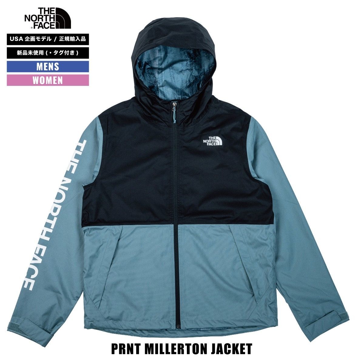 新品未使用 タグ付き THE NORTH FACE ノースフェイス スクエアロゴ フーディー HEATHER LOGO BIG HOODIE タグ付・新品・未使用THE NORTH FACE マウンテンパーカー 新品未使用