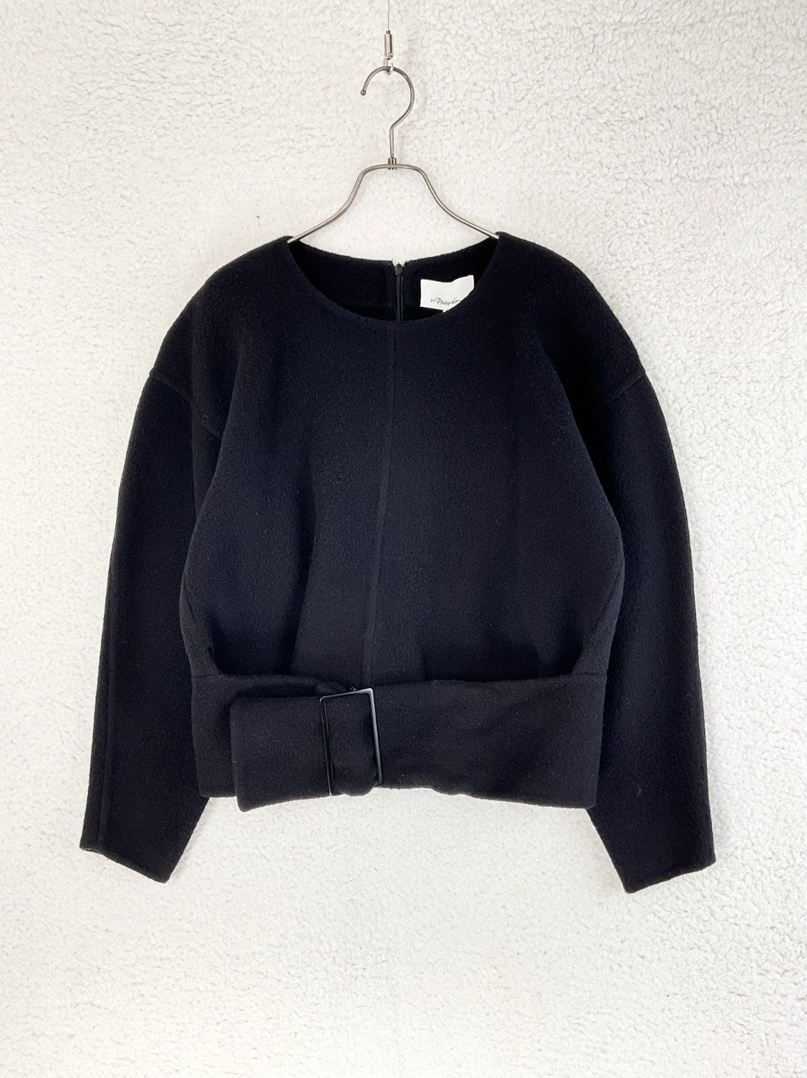 【未使用品】3.1 Phillip Lim ベルテッドセーター サイズ0 未使用 3.1 Phillip Lim 3.1フィリップリム 0 ブラック