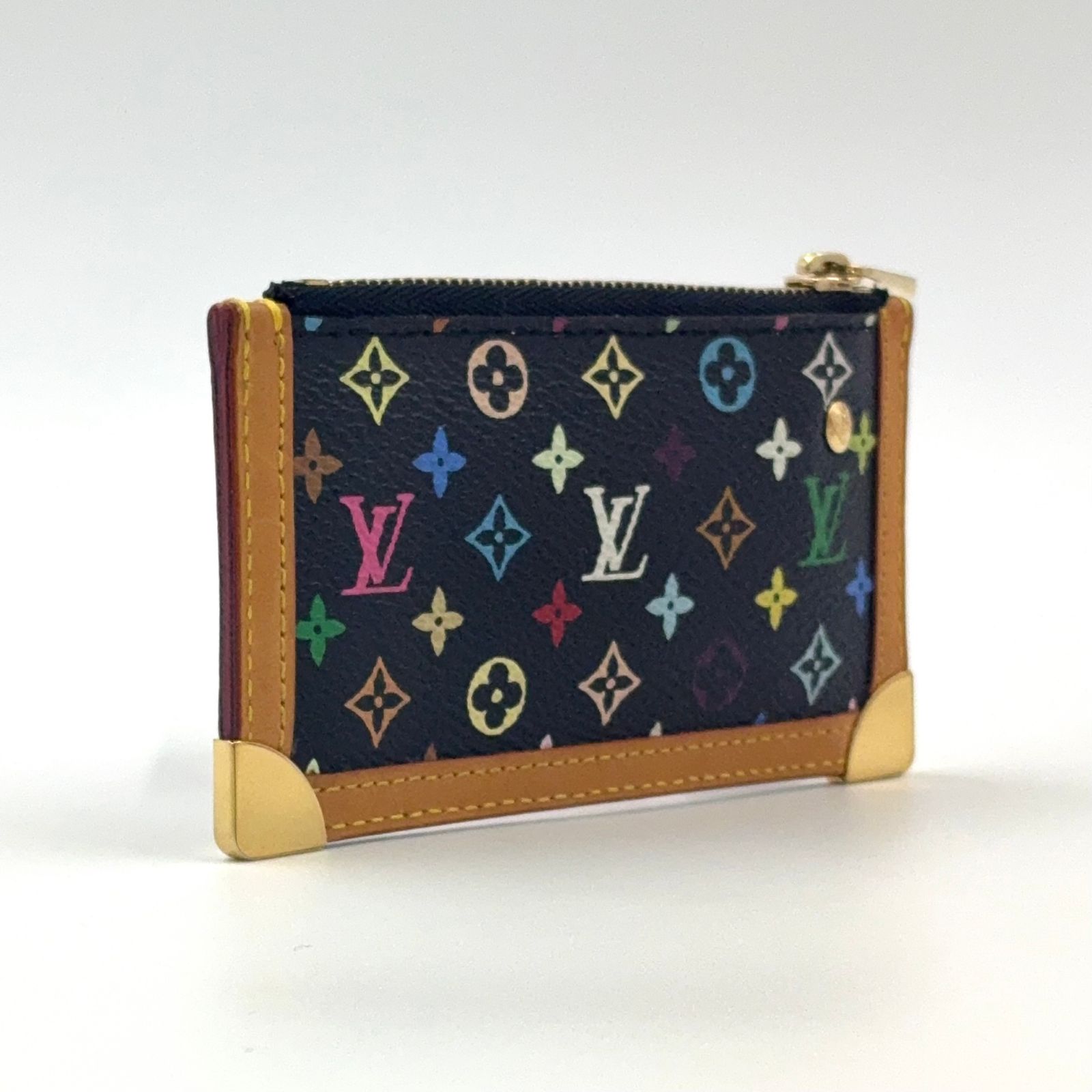 【美品】ルイヴィトン ポシェットクレ モノグラム LOUIS VUITTON 超美品 ルイヴィトン モノグラムマルチカラー