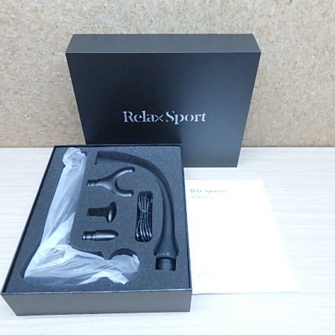 RelaxSport M1 筋膜リリースガン マッサージガン 2-in-1可変形