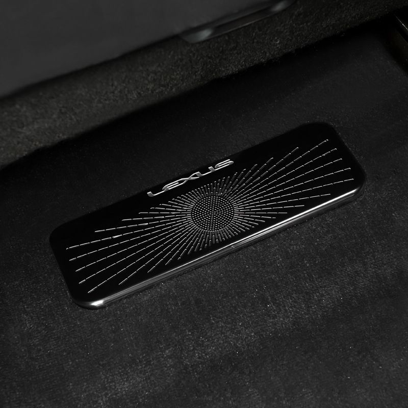 レクサスLS500h クラウンセダン16代 対応 座席下エアコン吹出口保護カバー 防塵ガード エアベント保護パネル 銀色 黒チタン 2点セット