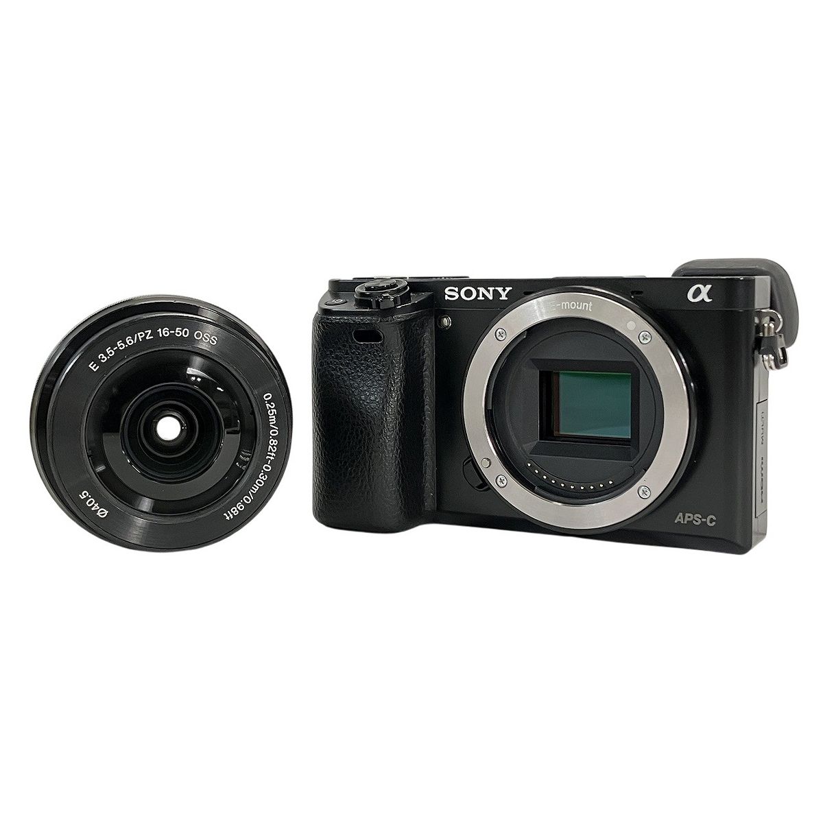 SONY α6000 ILCE-6000 SELP1650 E3.5-5.6 PZ16|50 OSS ミラーレス 一眼 レフ カメラ レンズ Eマウント ソニー W10489080