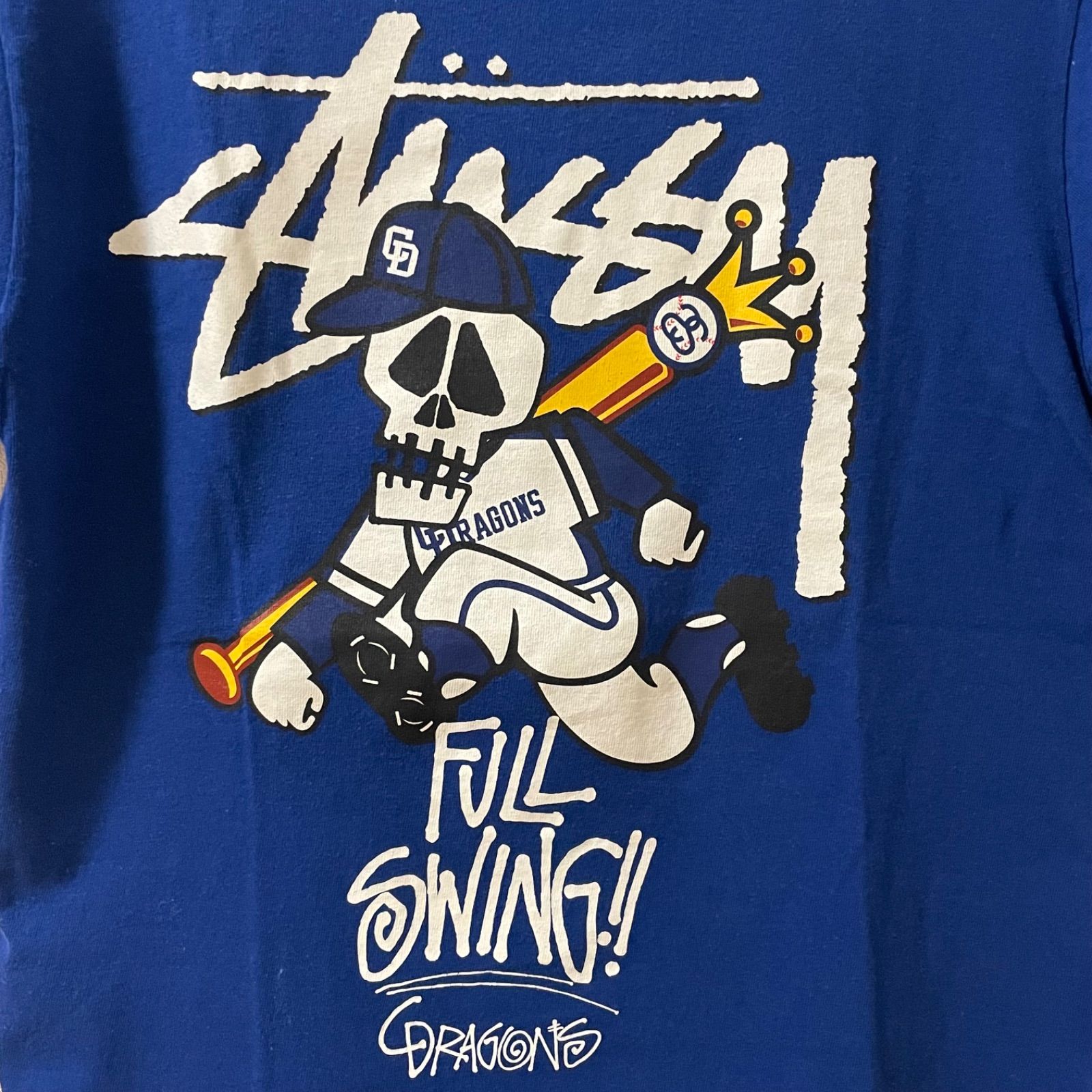 STUSSY × 中日ドラゴンズ 名古屋限定TEE メキシコ製 - メルカリ