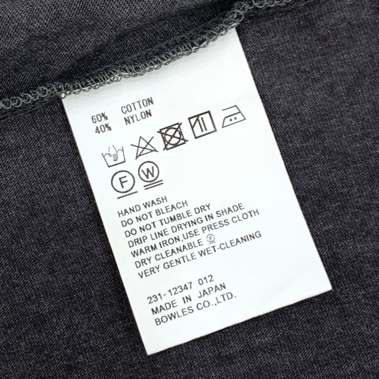 23SS HYKE ハイク CORDURA PONCHO ポンチョTシャツ カットソー