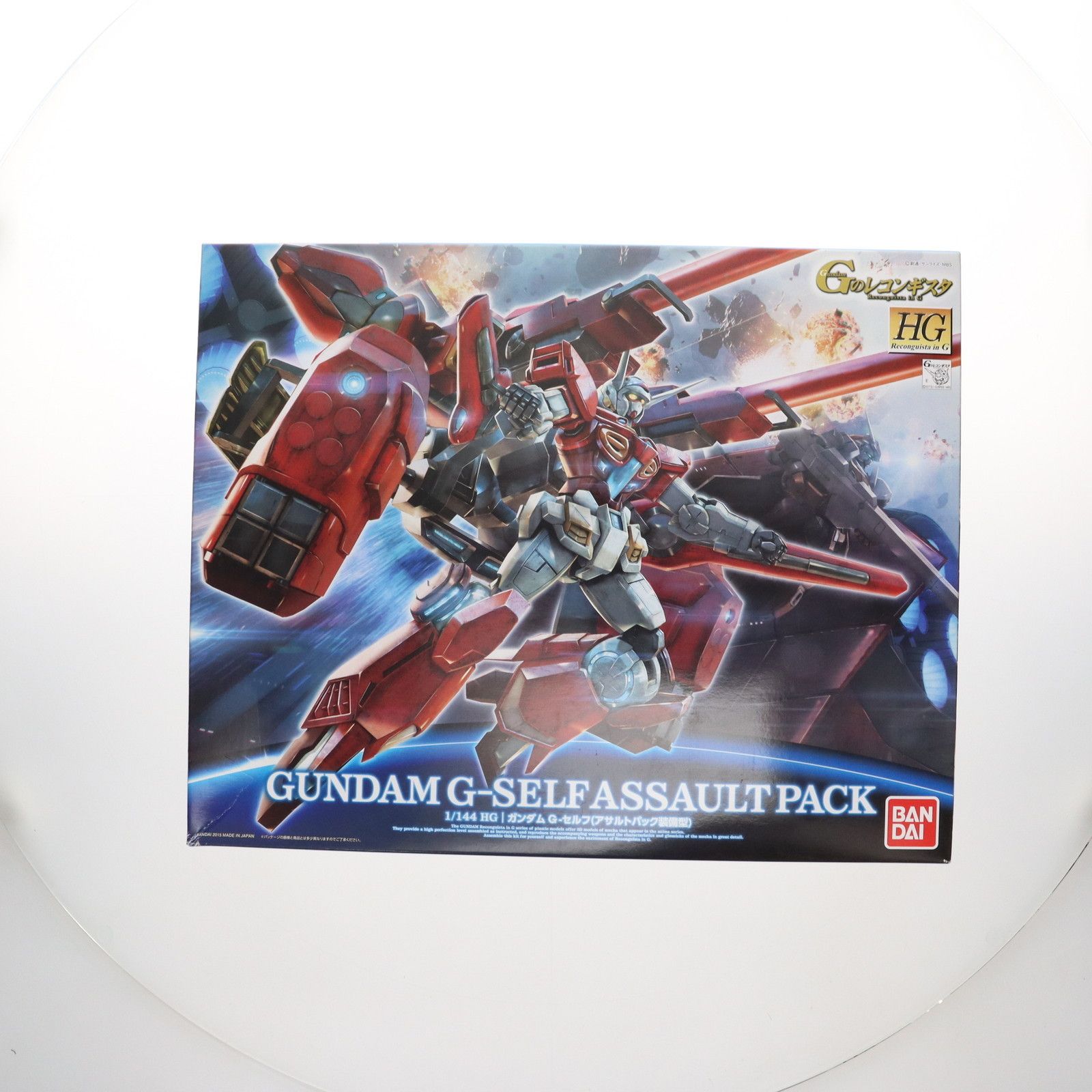 BANDAI - HG 1/144 ガンダム G-セルフ(アサルトパック装備型) ガンダム Gのレコンギスタ プラモデル(0196421) バンダイ Amazon | HG 1/144 ガンダム G-セルフ(アサルトパック装備型