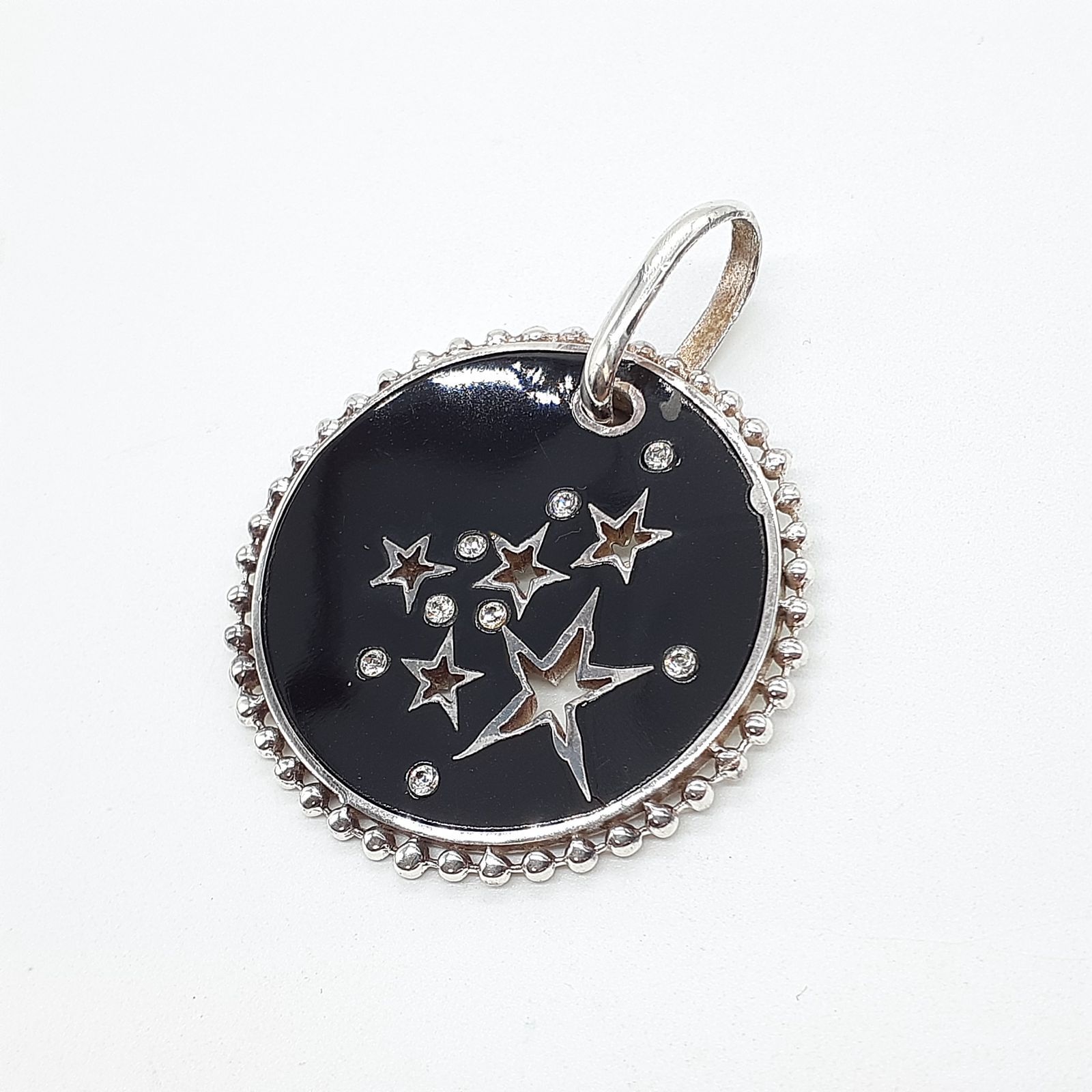 クリオブルー Clioblue ネックレス シルバー 魚 美品 アクセサリー（首 