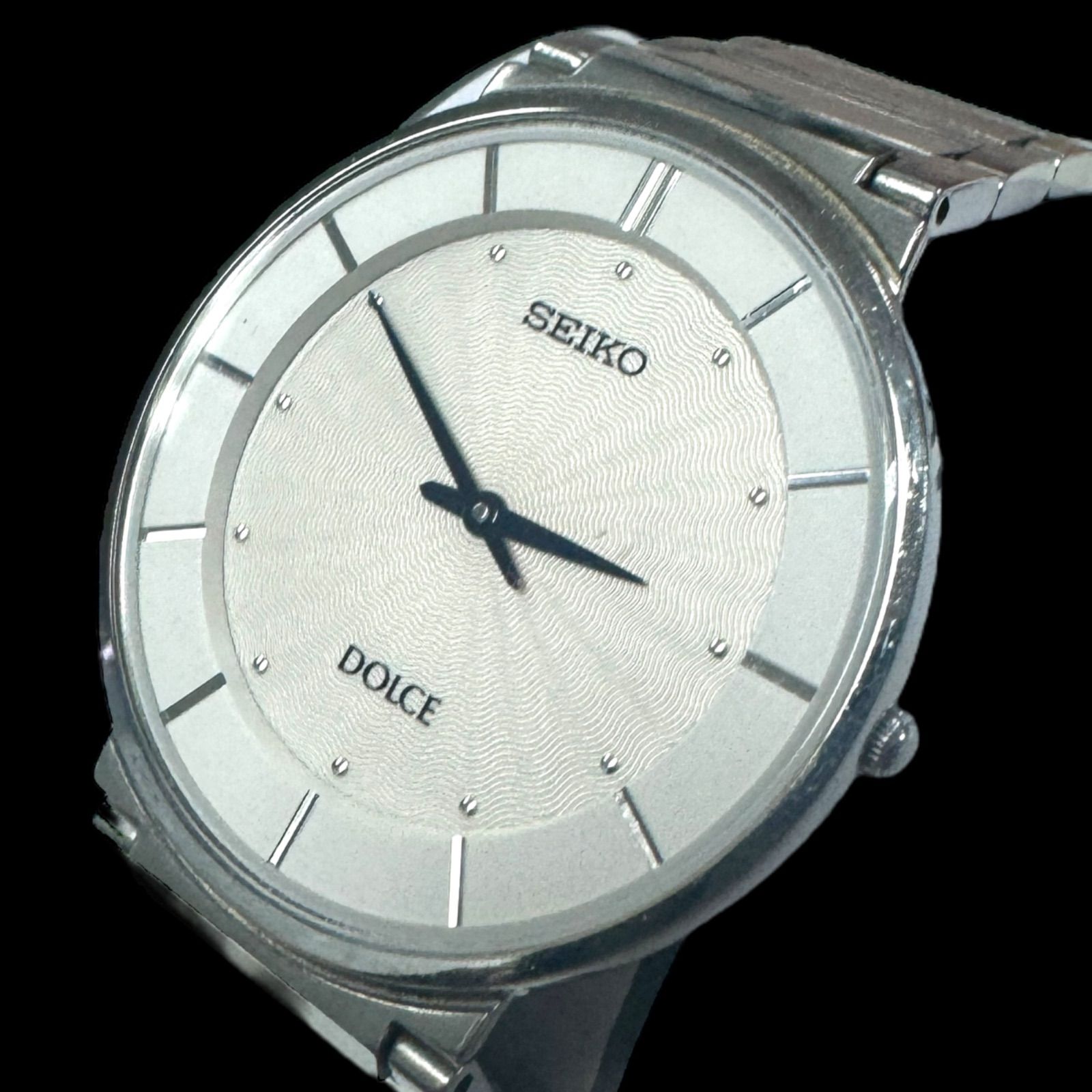 稼働 美品 SEIKO DOLCE セイコー ドルチェ クォーツ 4J40-0AC0 メンズ 