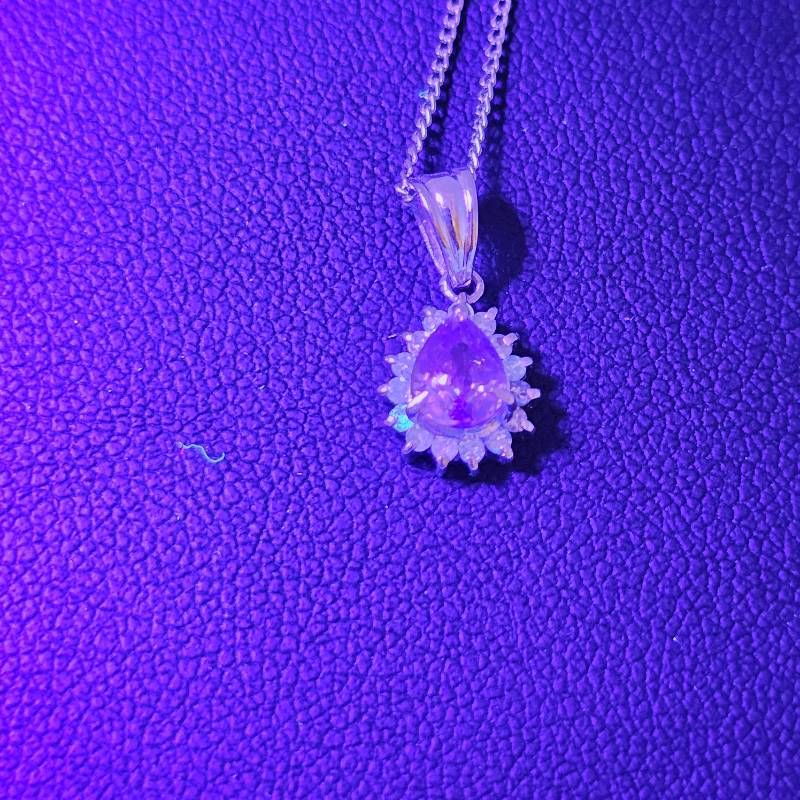 希少】天然サファイア 0.63ct ネックレス Pt900/850 ダイヤ - メルカリ